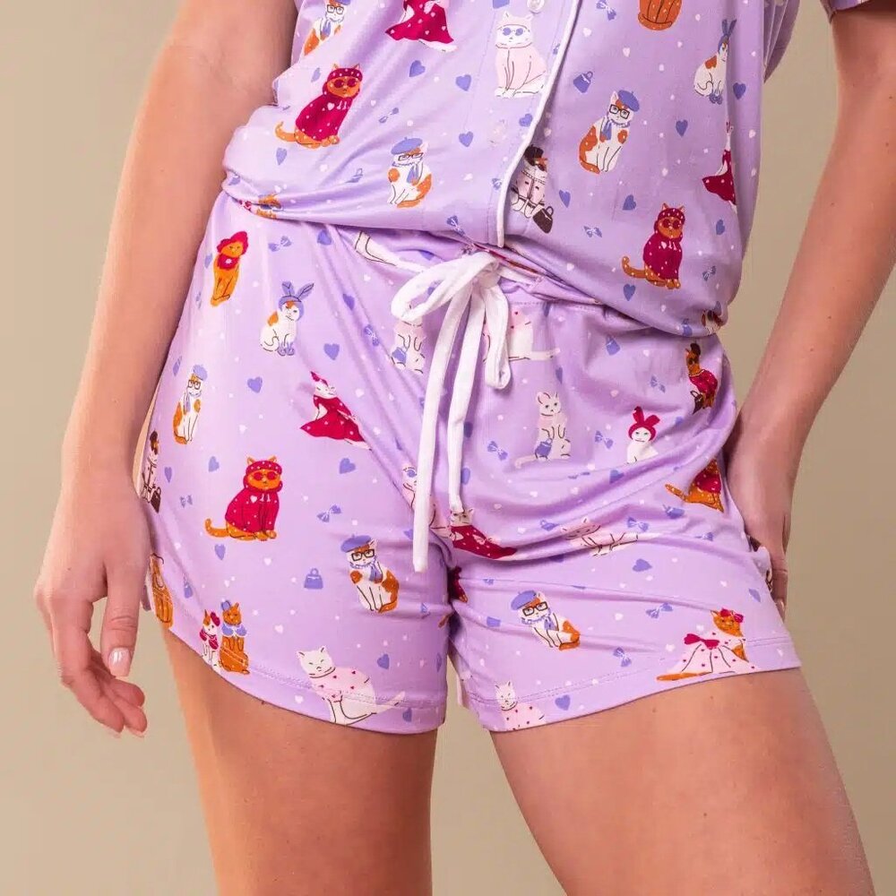 Amanda Blu-  Cattitude PJ Shorts